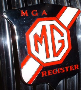 MGA grill badge 2