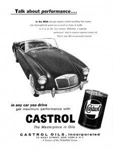 MGA Castrol Advert