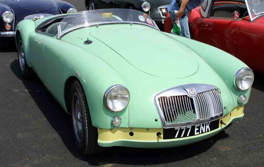 MGA Factory Body Colours - MGA Register