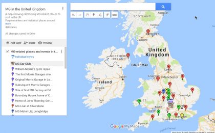Google MG map