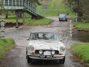 Cobweb MGB at ford