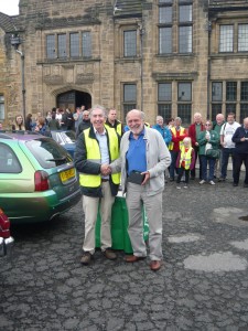 Ian Clayton St. Cuthberts Run Spirit of Event award 1960 Austin Healey 3000