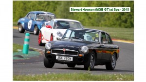 Stewart Howson MGB GT at Spa