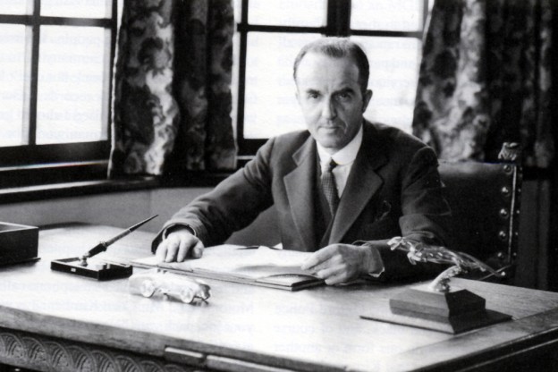 Cecil Kimber At Desk
