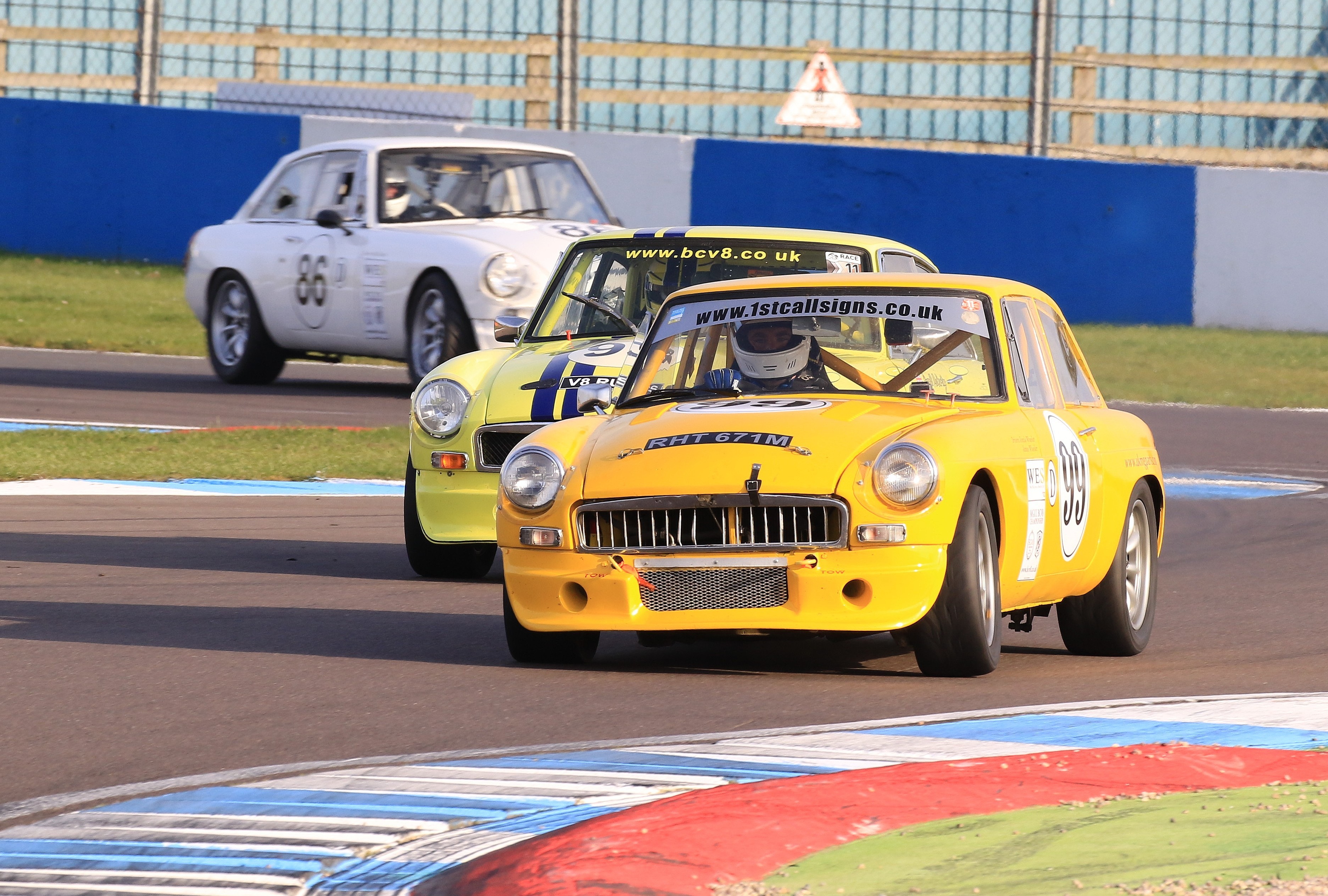 Get closer to the racing action at Donington Park this weekend! MG