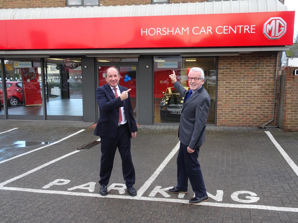 MG continue dealer growth as Horsham Car Centre opens MG Car Club