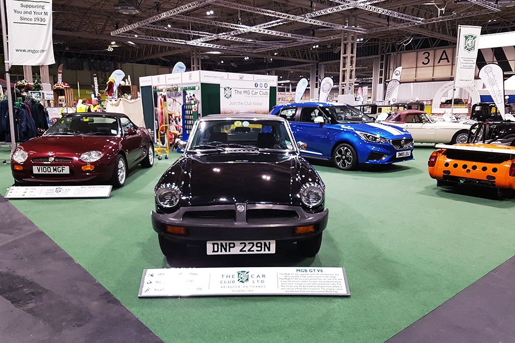 Countdown to the Classic Motor Show at the NEC MG Car Club